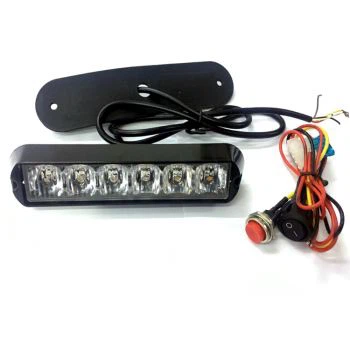 Πολύχρωμο 6 LED Φωτιστικό στροβοσκόπιο